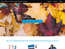 Tablet Screenshot of bluerosepromotions.com